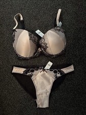 Boux Avenue Plunge Bra & Knickers Bnwt