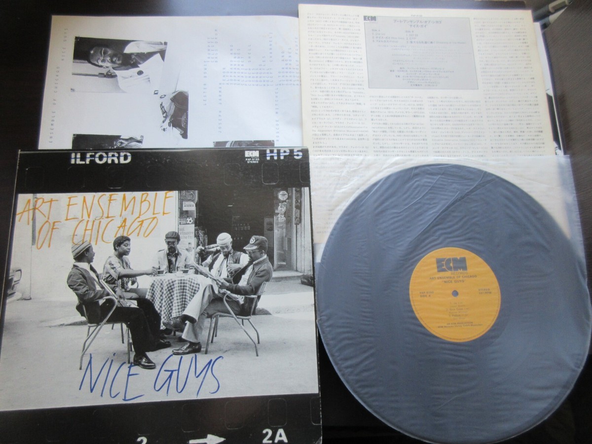 Art Ensemble of Chicago Nice Guys Japan Vinyl LP Signed Copy PAP