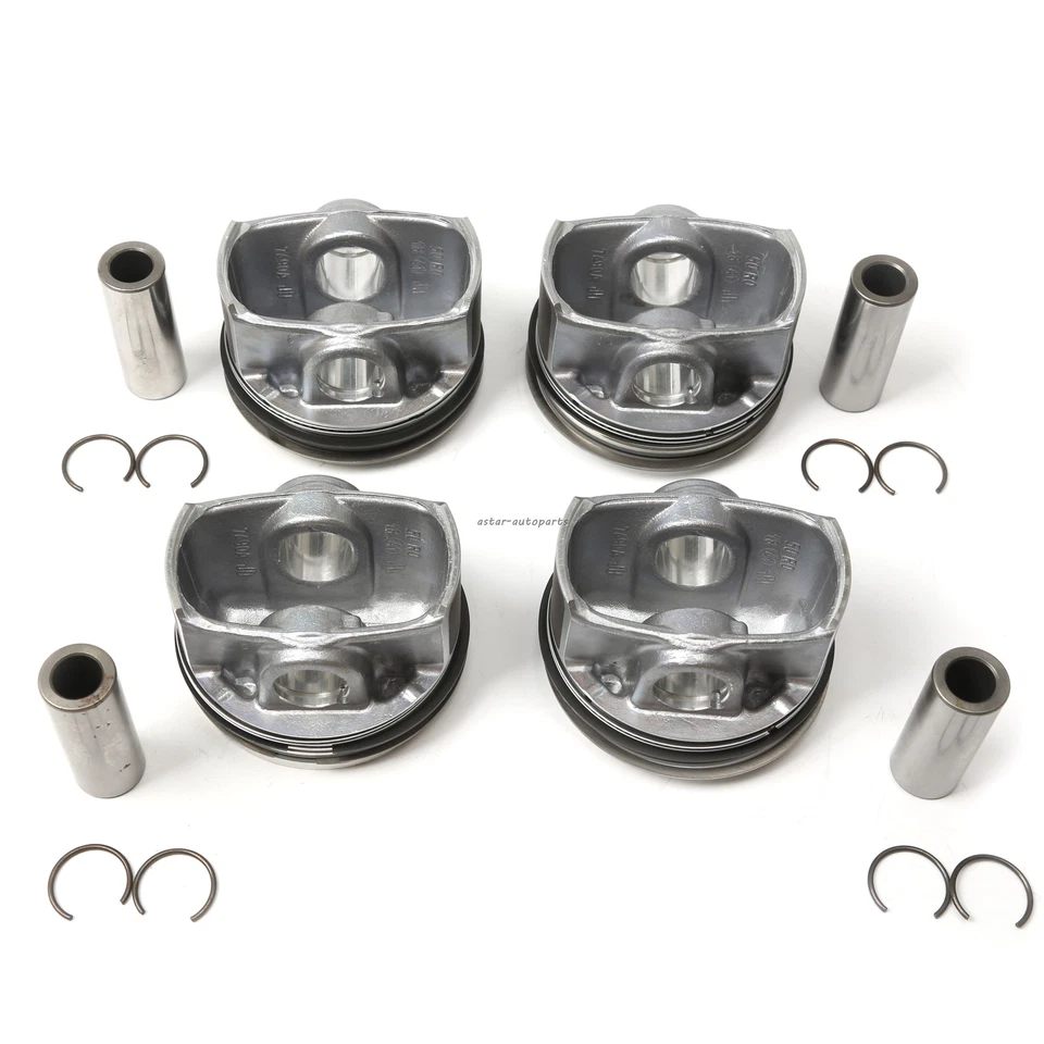 Pistón y anillo 19 mm apto para 1.4TSI EA211 VW Golf Jetta AUDI A3 A4 A5 Q3 CZXA CZD Foto 4 de 4