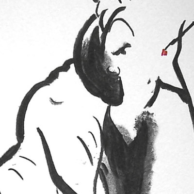 Cruella De Vil Art Deco WDCC villain wretched drawing fine art print