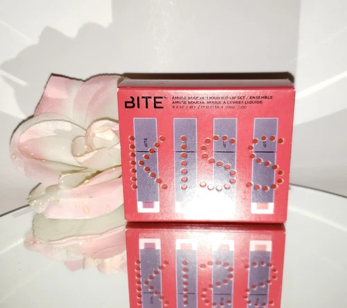 Bite Amuse Bouche Liquified Lip Set 4pc Mini Lipstick Gift Set