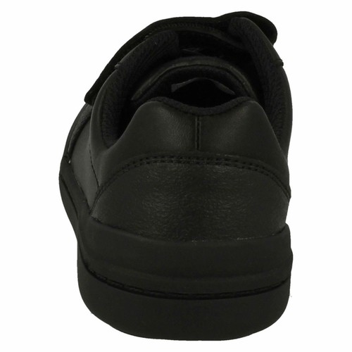 Boys Clarks Rock Verve K Black Leather School Shoes - 第 13/18 張圖片