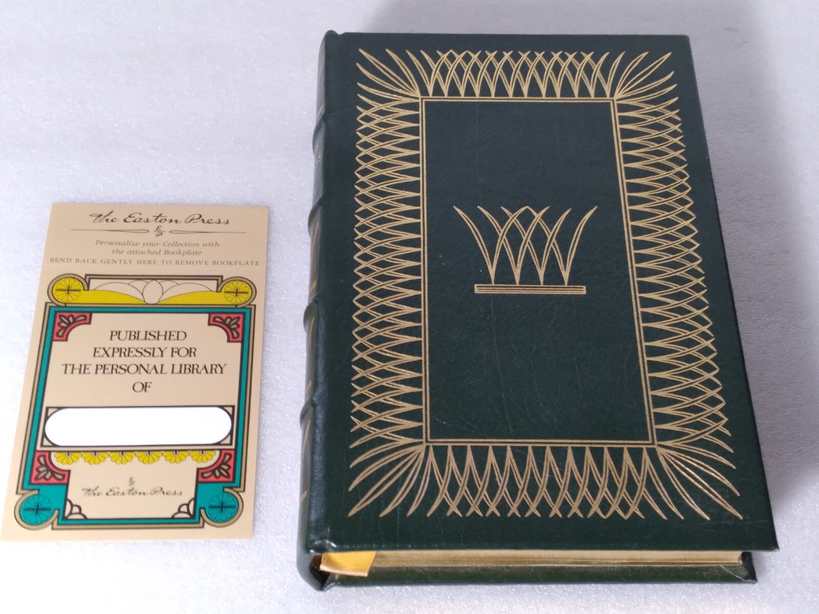 Walt Whitman Leaves of Grass 1977 Easton Press Leather Collector's Edition Mint Condition