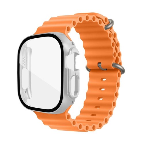 Case+Ocean Band For Apple watch band 49mm silicone Strap iWatch series