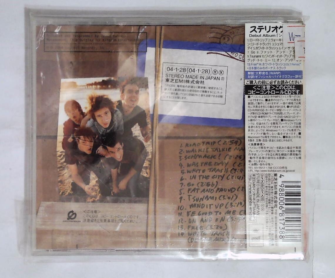 Steriogram – Schmack! TOCP-66259 JAPAN CD OBI | eBay