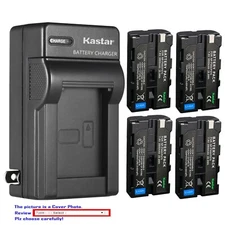 Kastar NPF580 7.4V 3500mAh Battery Wall Charger for Sony NP-F530 NP-F550 NP-F570