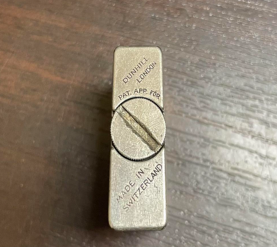 dunhill oil lighter silver square boy without box. Made In dunhill oil lighter silver square boy without box. Made In