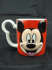 Disney Mickey Mouse 3D Face 10 Oz Ceramic Mug Monogram International