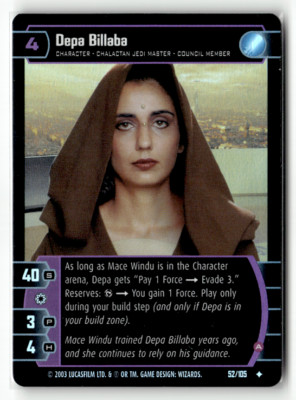 Star Wars TCG - FOIL - Depa Billaba - Wizards