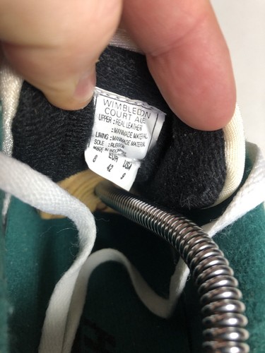 Zapatillas De Colección Hi Tec Wimblendon Court Talla 42 Hechas en Indonesia Raras 90th - Imagen 8 de 8