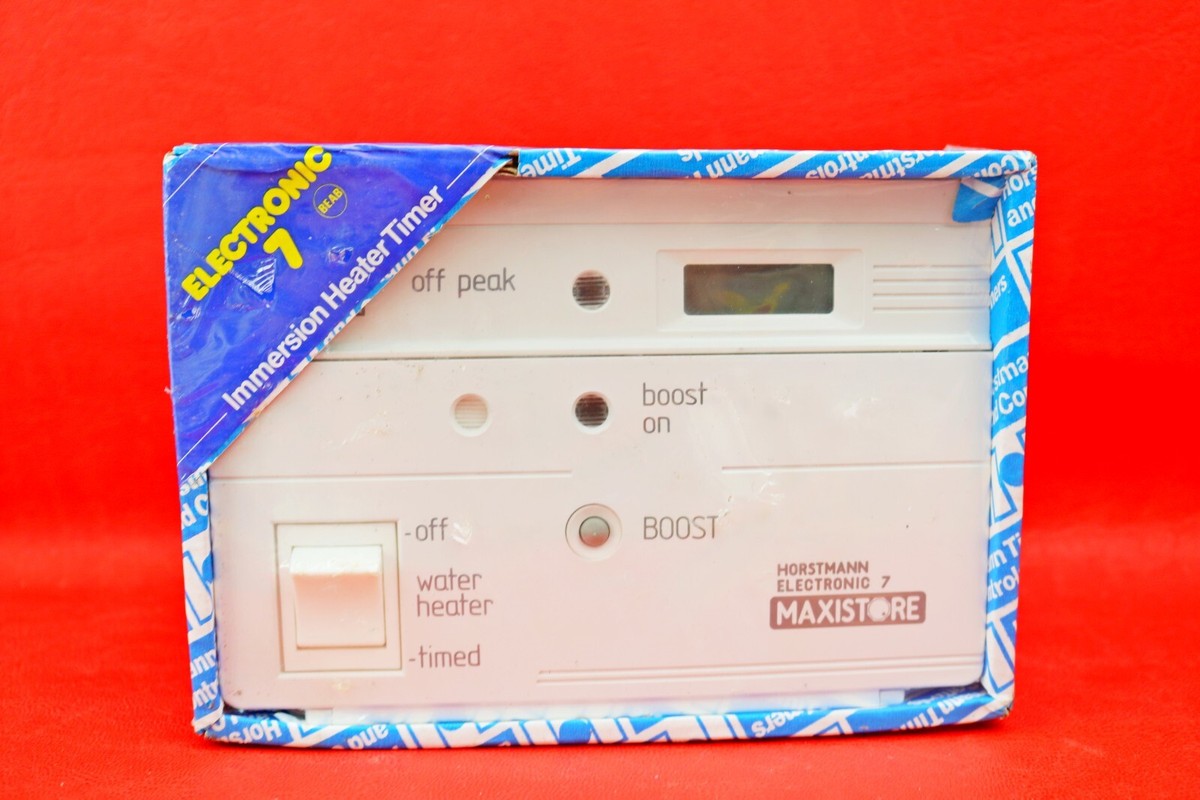 Electronic Boost Immersion Heater Timer B&q Water Heating