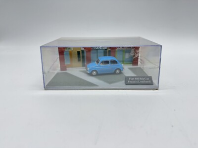 Modellauto Fiat 500 Mycar Francis Lombardi Mit Diorama Kiosk - Maßstab 1:43