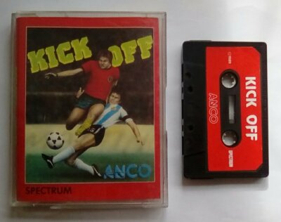 Kick Off Soccer Fußball Anco Sinclair ZX Spectrum 48k 128k