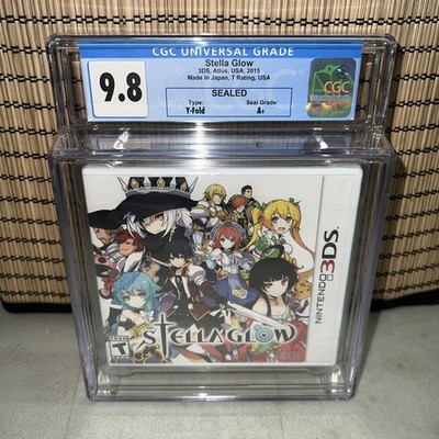 Stella Glow 3DS Factory Sealed Nintendo 3DS Graded CGC 9.8 A+ Seal