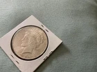 1925 peace silver dollar Appears Uncirculated Not Certified In Owned 50 Years