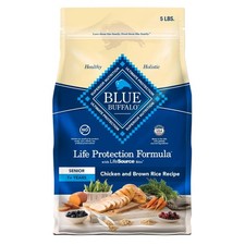 Blue Buffalo Life Protection Formula Senior Dry Dog Food, 5 Pound (Pack of 1) 5.07 per pound