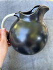 Hall's 1950’s Superior Quality Kitchenware Black-Ivory Ball Pitcher RARE! — photo 3