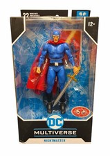 Nightmaster 7  Shadowpact McFarlane Red Platinum Edition DC Multiverse 22 Moving