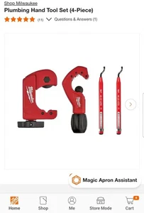 ⭐️NEW⭐️ Milwaukee 4pc Ensemble d'outils à main de plomberie 48-22-0146