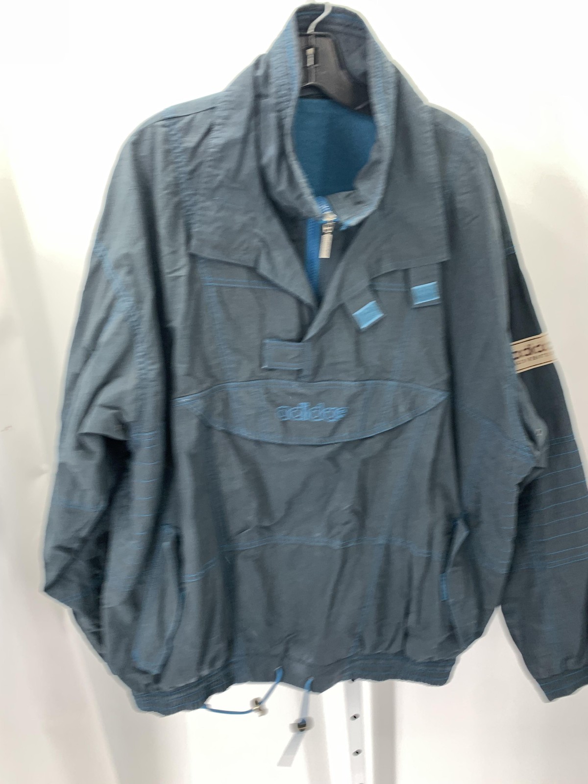 PARTIAL ZIP PULL OVER JACKET - image 1