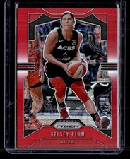 2020 Panini Prizm WNBA #9 Kelsey Plum Red SN