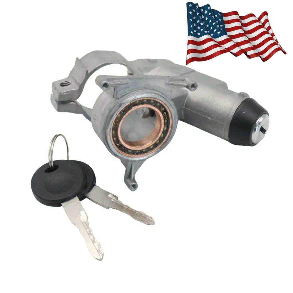 Cilindro de bloqueo de dirección de encendido + carcasa + interruptor para Volkswagen Dasher 1978-81 Foto 2 de 4