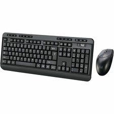 Adesso Antimicrobial Wireless Desktop Keyboard Mouse