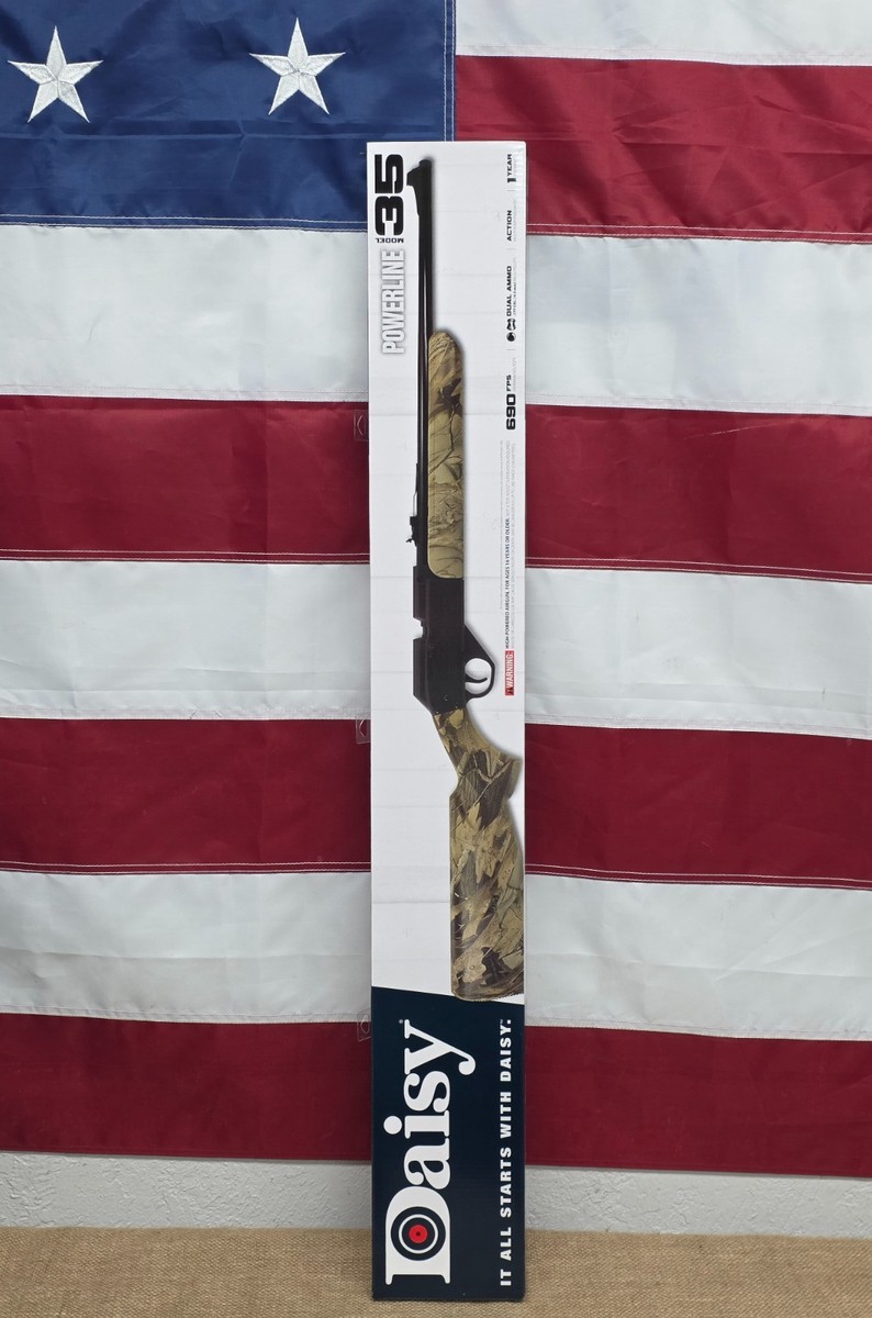 Daisy Powerline Model 35 Multi-Pump .177 BB/Pellet Air Rifle, Camo