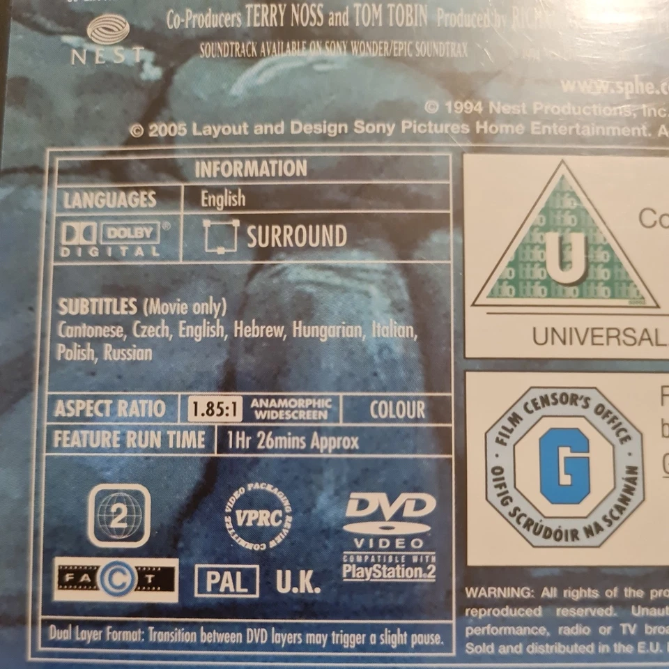 The Swan Princess (DVD, 1994) John Cleese Classic Fairy Tale [Region 2] [UK] - Image 4 of 4