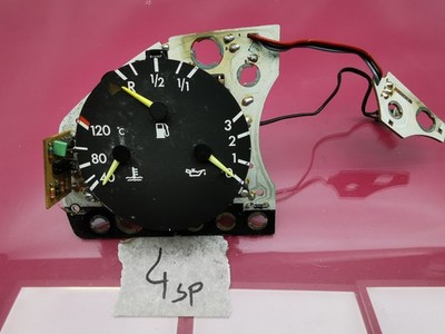 Mercedes-Benz W124 S124 C124 tank fuel temperature oil pressure gauge 4sp16g