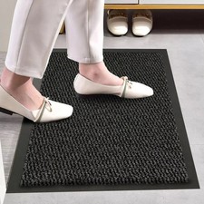 Non-Slip Rubber Floor Mat | Ideal for Foyers, Entryways, Hallways, Kitchens Bath