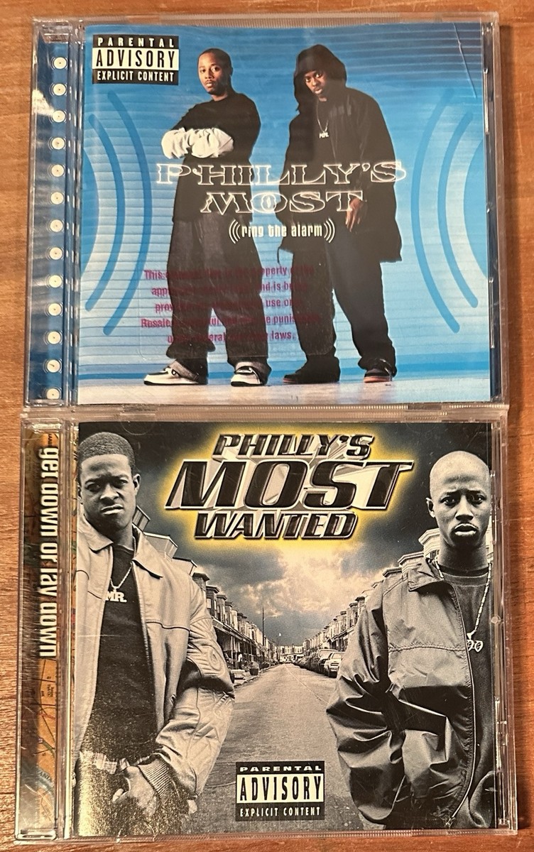 Philly's Most Wanted CD Lot: Ring The Alarm Get Down Or Lay