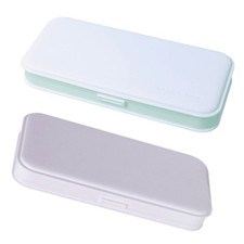 Plastic Frosted Pencil Cases Pencil Box Plastic Stationery Storage for Case