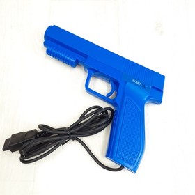 SEGA Saturn Avenger Light Gun Controller Blue BLAZE Boxed Tested