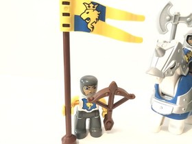 Lego Duplo; Knight And Squire 4775 - 💯% Complete Castle Sword Horse Armour