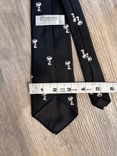 1971 Snoopy Tie , Made In Los Angeles, Excellent Condition Cervantes Vintage