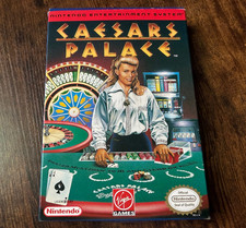 oval seal Caesar's Palace complete in box nintendo nes factory MINT