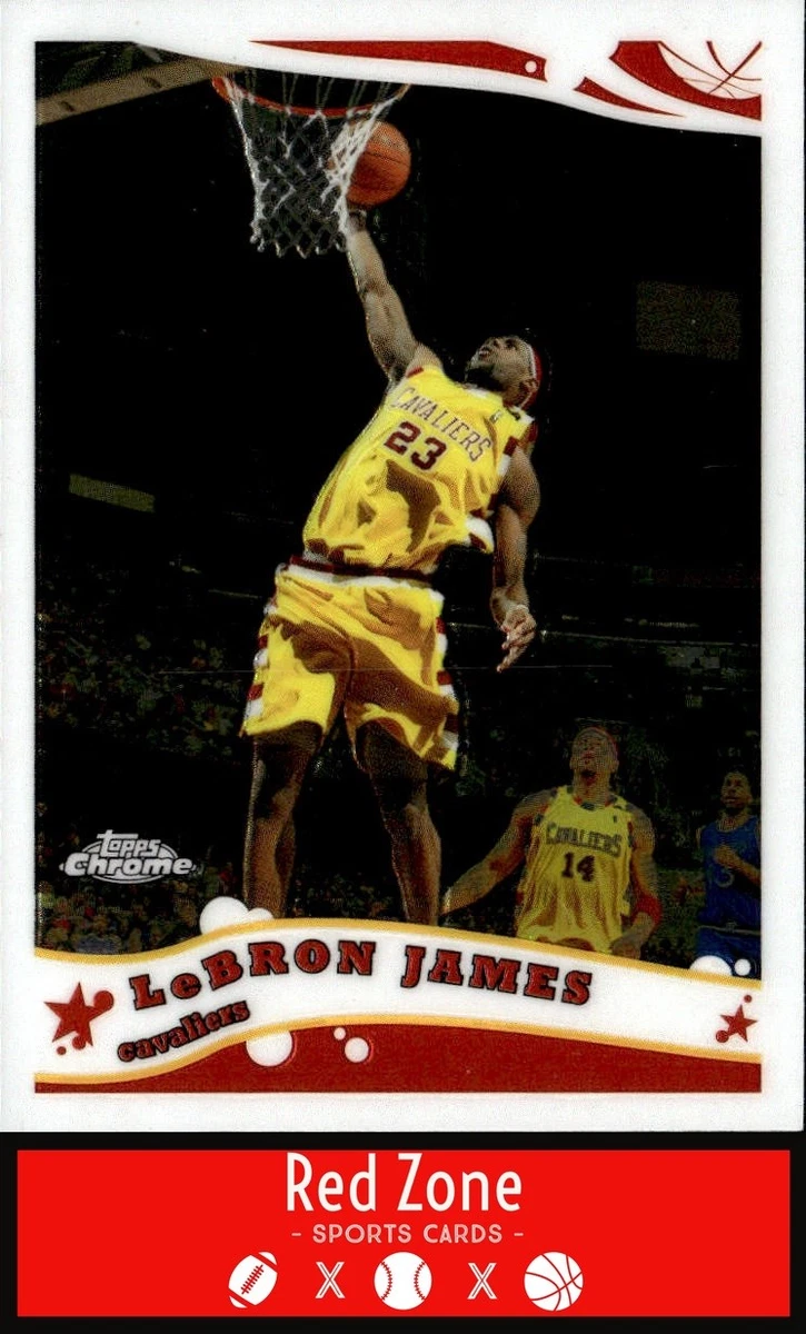 【希少】2005-06 Topps Chrome LeBron James Topps Chrome - LeBron James #102 2005-06 for sale | eBay