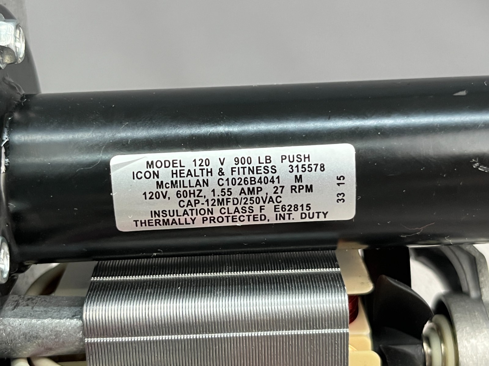 NordicTrack ICON Pro-Form Treadmill Incline Motor 315578 LIWAH CBB61; Guaranteed