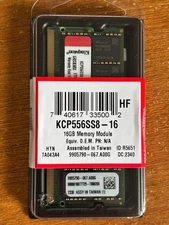Kingston 16GB DDR5 SDRAM Memory KCP556SS8-16 DDR5-5600 NEW