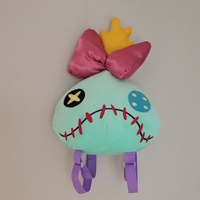 Disney Lilo and Stitch Scrump Rag Doll Plush Backpack NWT
