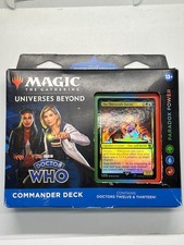 mtg wilds of eldraine commander decks Amazon.com: Magic The Gathering Doctor Who Commander Deck – Blast from The  Past (100-Card Deck, 2-Card Collector Booster Sample Pack + Accessories) :  Toys & Games