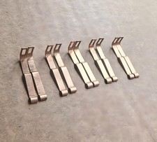 10 Pcs Pick up Shoes for HO Slot Cars Aurora T-Jet  AW ThunderJet Pure Copper