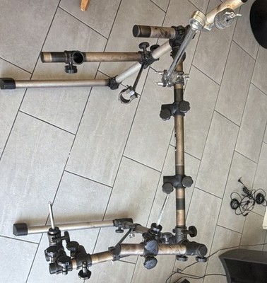 Yamaha Drum Rack Hardware Frame with Multiple Clamps Mounting Hardware