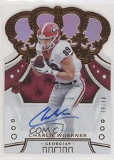 2020 Chronicles Draft Picks Holo Signatures 86/99 Charlie Woerner #95 Auto 7l6