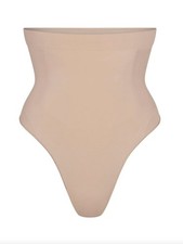 NIB SKIMS Seamless Sculpt High Waisted Thong Mica M - SOLD OUT Limited Color