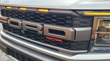 Improved - 2021-2023 Ford Raptor Grille Zips In Carbon Fiber Effect