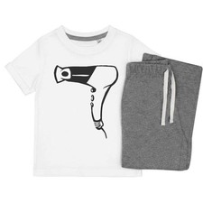 Kinder Nachtwäsche-/Pyjama-Set "Haartrockner" (KP007071)