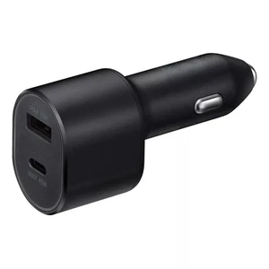 45W Dual Port Fast Car Charger USB-C USB-A Power Supply Adapter Samsung