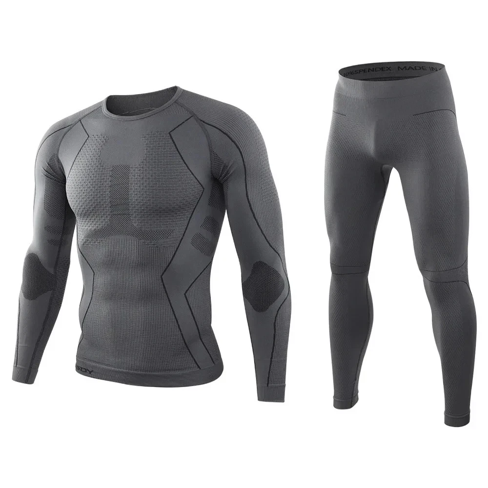 Outdoor Thermal Seamless Underwear Set Body Knitted Fitness Sportswear
Opens in a new window or tab